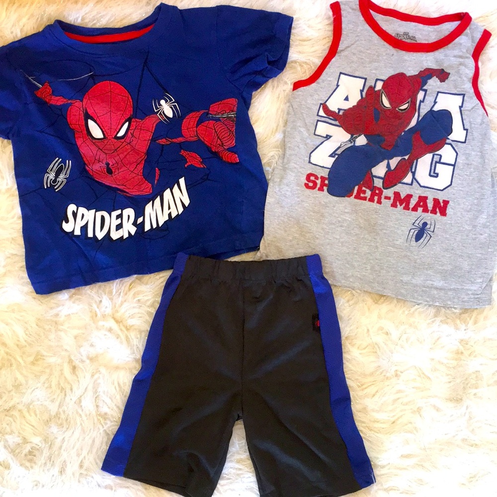 Spider-Man 3 pc outfit set